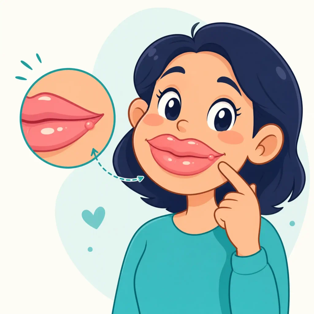 Cute cold sores